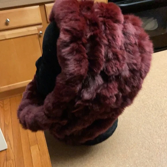 New sheared Rabbit Fur Shrug#56. - Picture 1 of 6